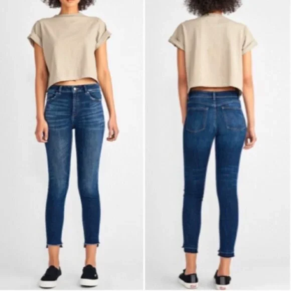 DL1961 Chrissy Ultra High-Rise Skinny Jean Wakely 26 - Picture 1 of 12